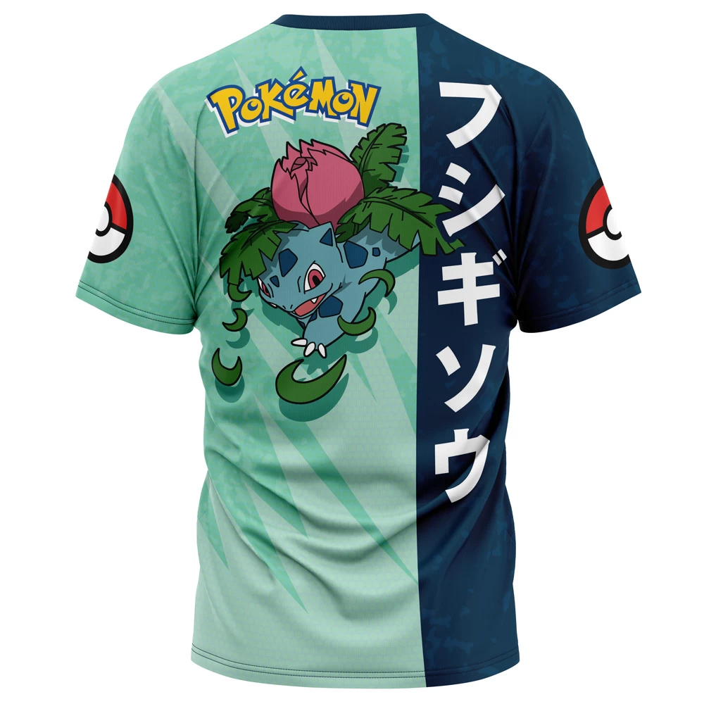 Ivysaur Attack Pokemon T-Shirt - Image 2
