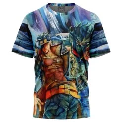 Trippy Jotaro Kujo Star Platinum Jojo’s Bizarre Adventure T-Shirt