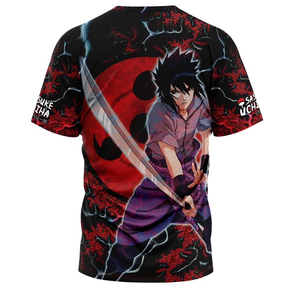 Trippy Sasuke Uchiha Naruto T-Shirt - Image 2
