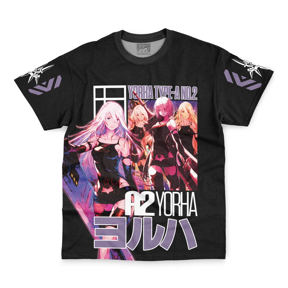 A2 Nier Automata Streetwear T-Shirt - Image 2