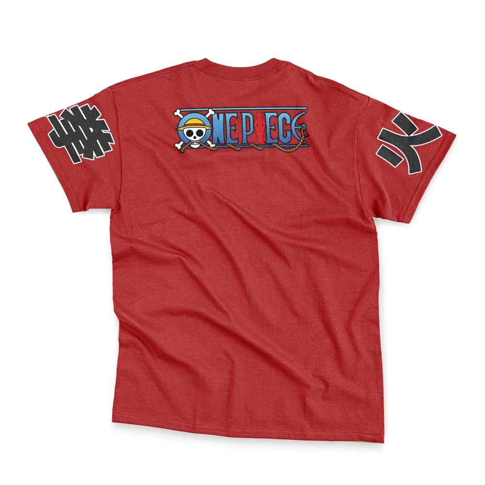 Portgas D. Ace One Piece Streetwear T-Shirt - Image 4