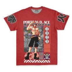 Portgas D. Ace One Piece Streetwear T-Shirt