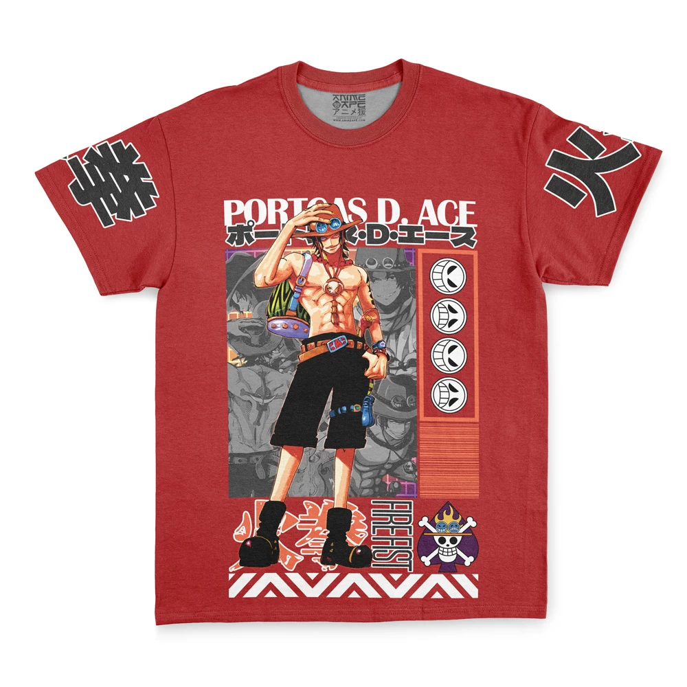Portgas D. Ace One Piece Streetwear T-Shirt