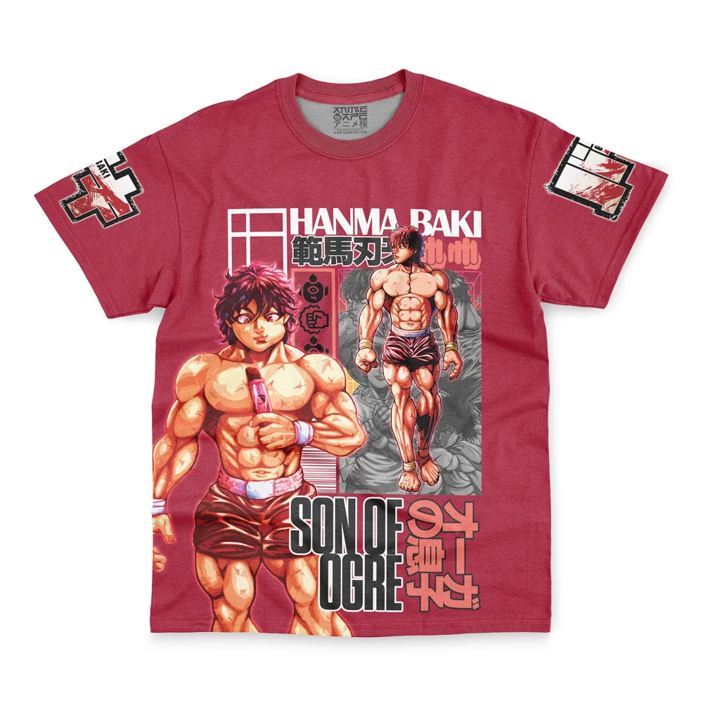 Baki Hanma Baki Streetwear T-Shirt - Image 2