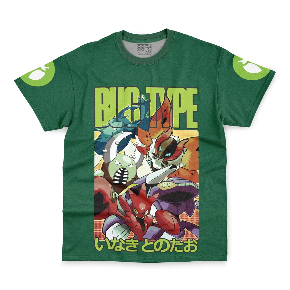 Bug Type Pokemon Streetwear T-Shirt - Image 2