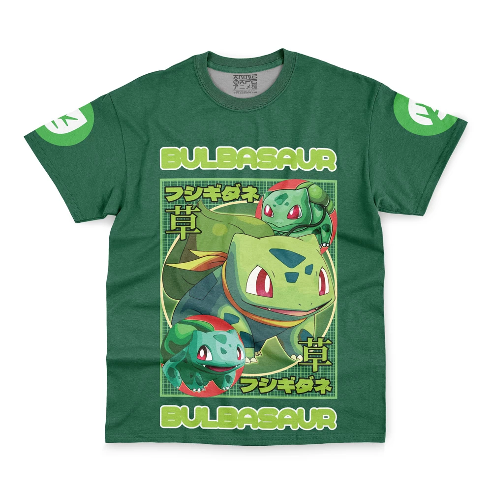 Bulbasaur Pokemon Streetwear T-Shirt - Image 2