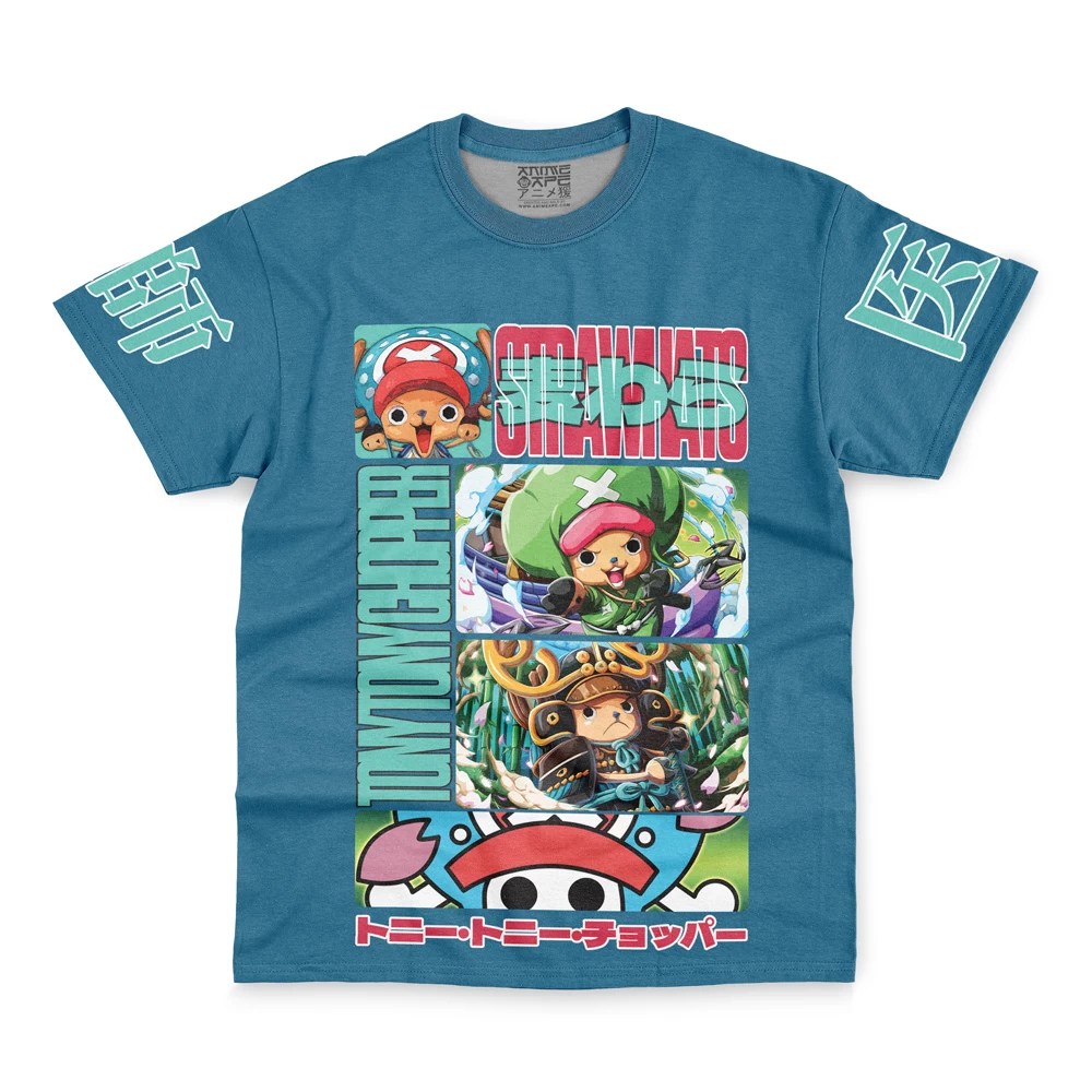 Tony Tony Chopper One Piece Streetwear T-Shirt - Image 2