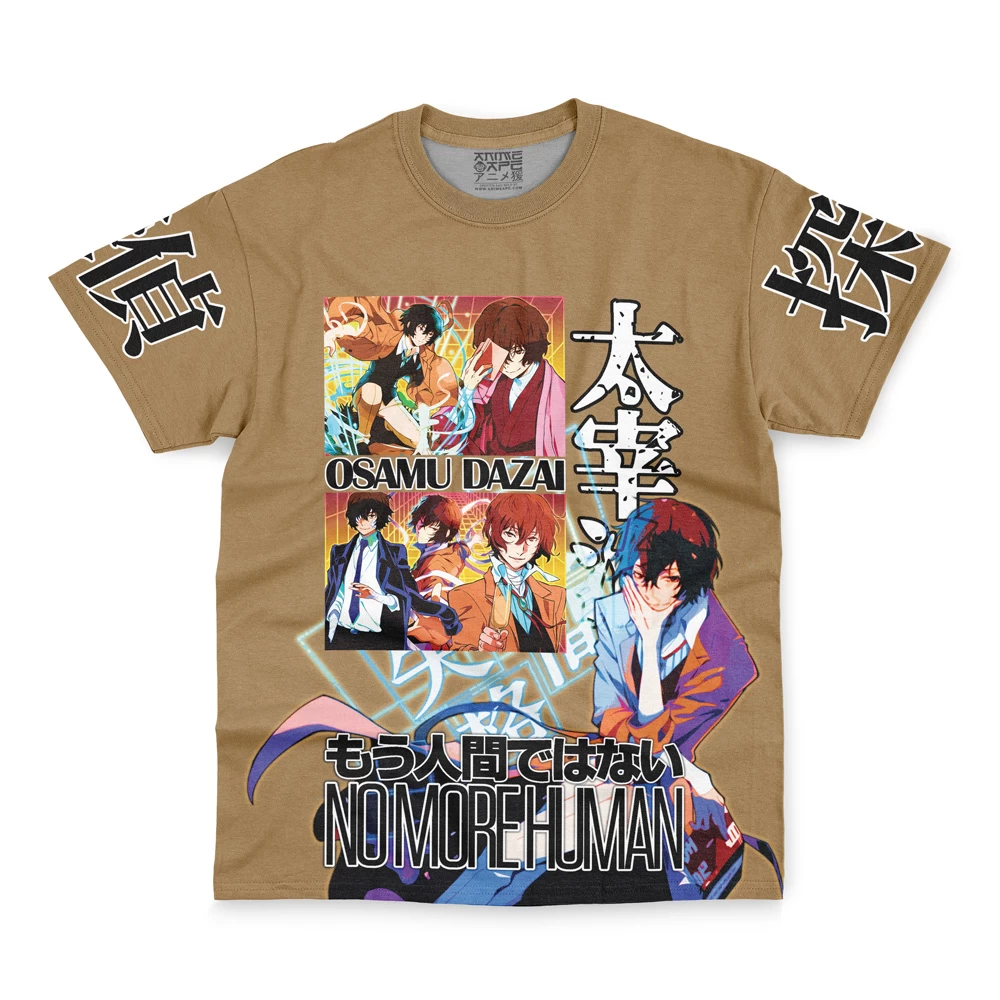 Osamu Dazai Bungou Stray Dogs Streetwear T-Shirt - Image 2