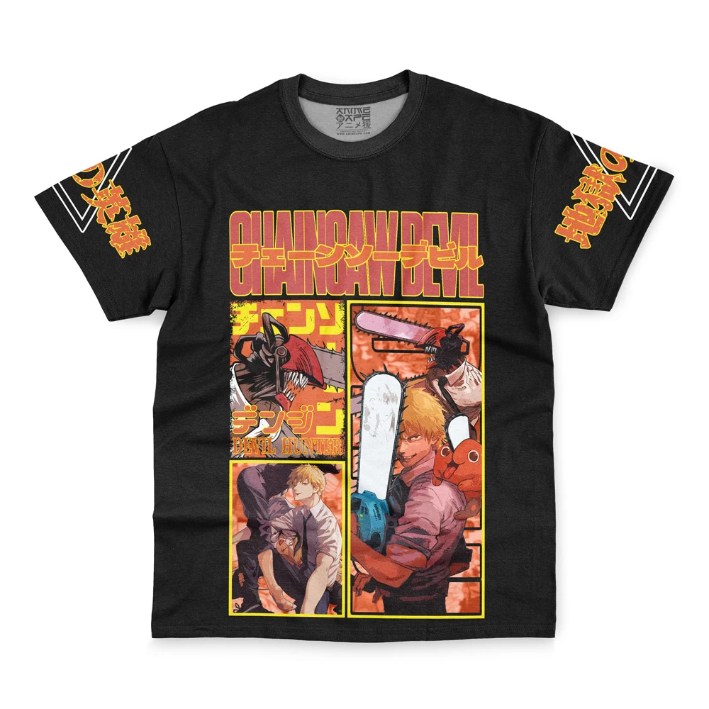 Denji Chainsaw Man Streetwear T-Shirt - Image 2