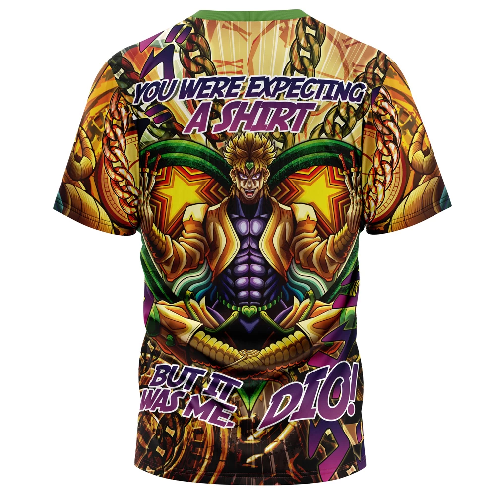 Trippy Medidating Dio It Was Me JoJo’s Bizarre Adventure T-Shirt - Image 4