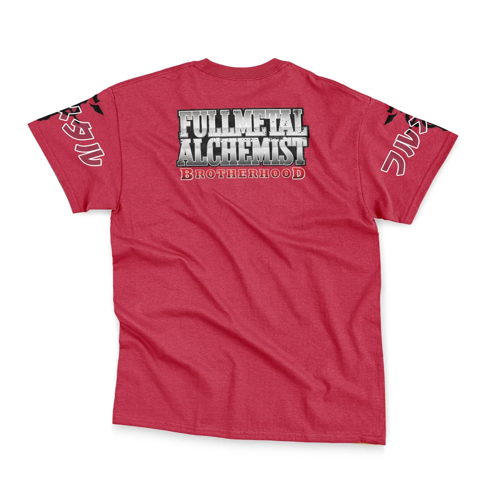 Edward Elric Fullmetal Alchemist Streetwear T-Shirt - Image 4