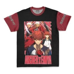 Archer X Emiya Fate Stay Night Unlimited Blade Works Streetwear T-Shirt