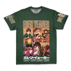 Eren Yeager Attack On Titan Streetwear T-Shirt