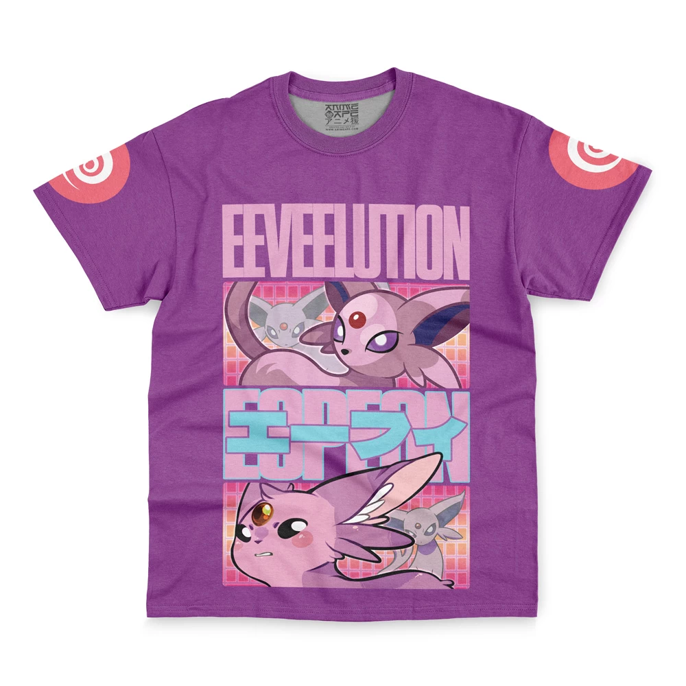 Espeon Pokemon Streetwear T-Shirt - Image 2