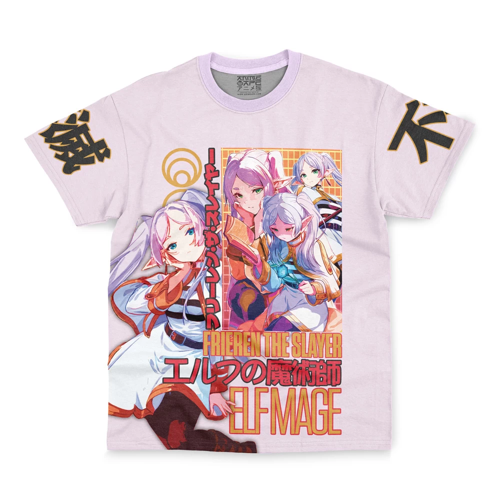 Frieren V2 Frieren Beyond Journey’s End Streetwear T-Shirt - Image 2