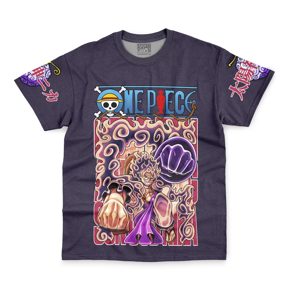 Gear 5th Luffy One Piece Streetwear T-Shirt - Image 2