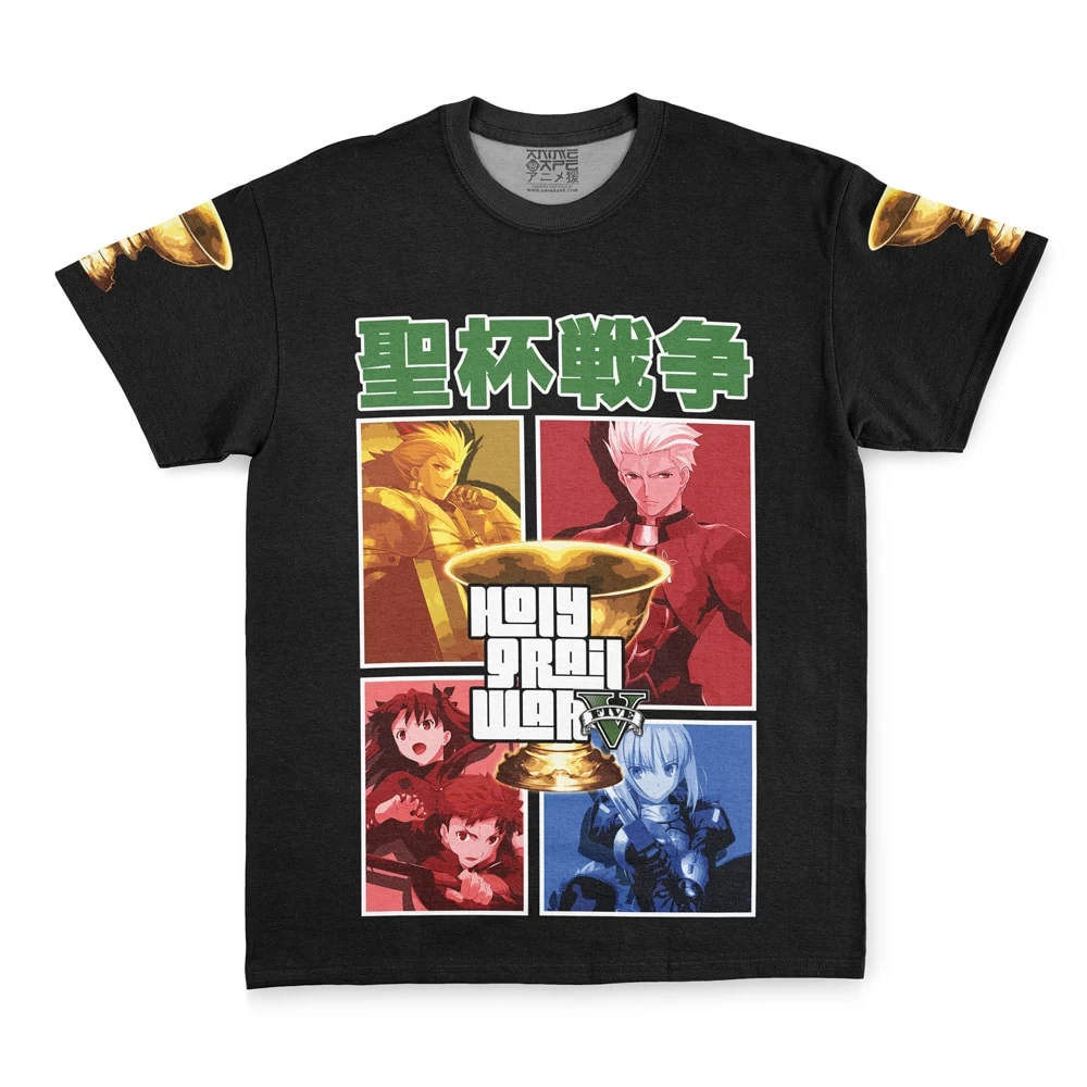 Holy Grail War Fate Stay Night Unlimited Blade Works Streetwear T-Shirt
