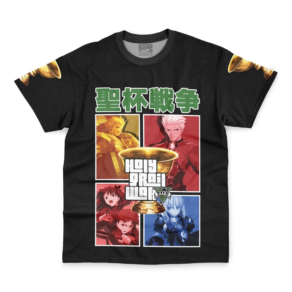 Holy Grail War Fate Stay Night Unlimited Blade Works Streetwear T-Shirt - Image 2