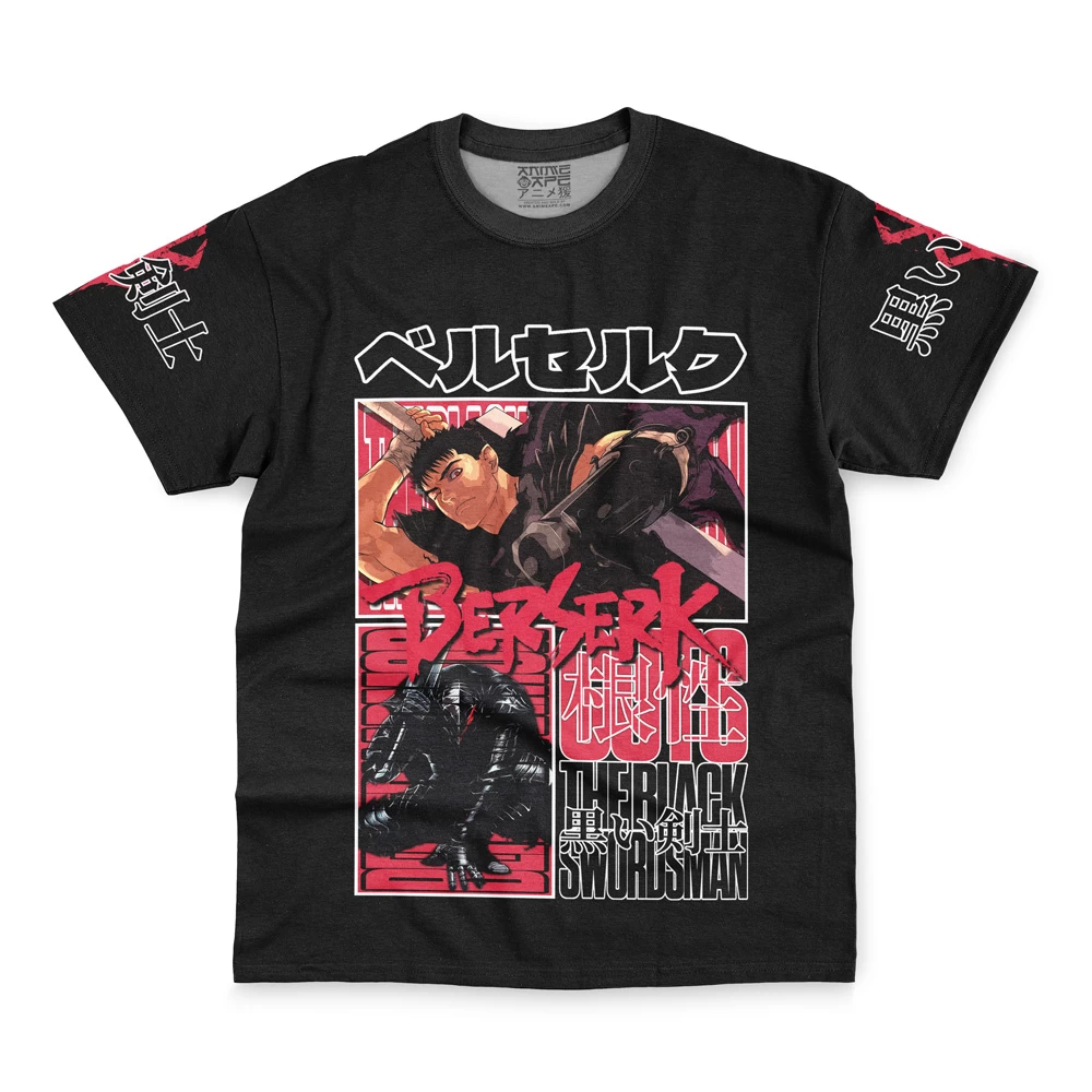Guts Berserk Streetwear T-Shirt - Image 2