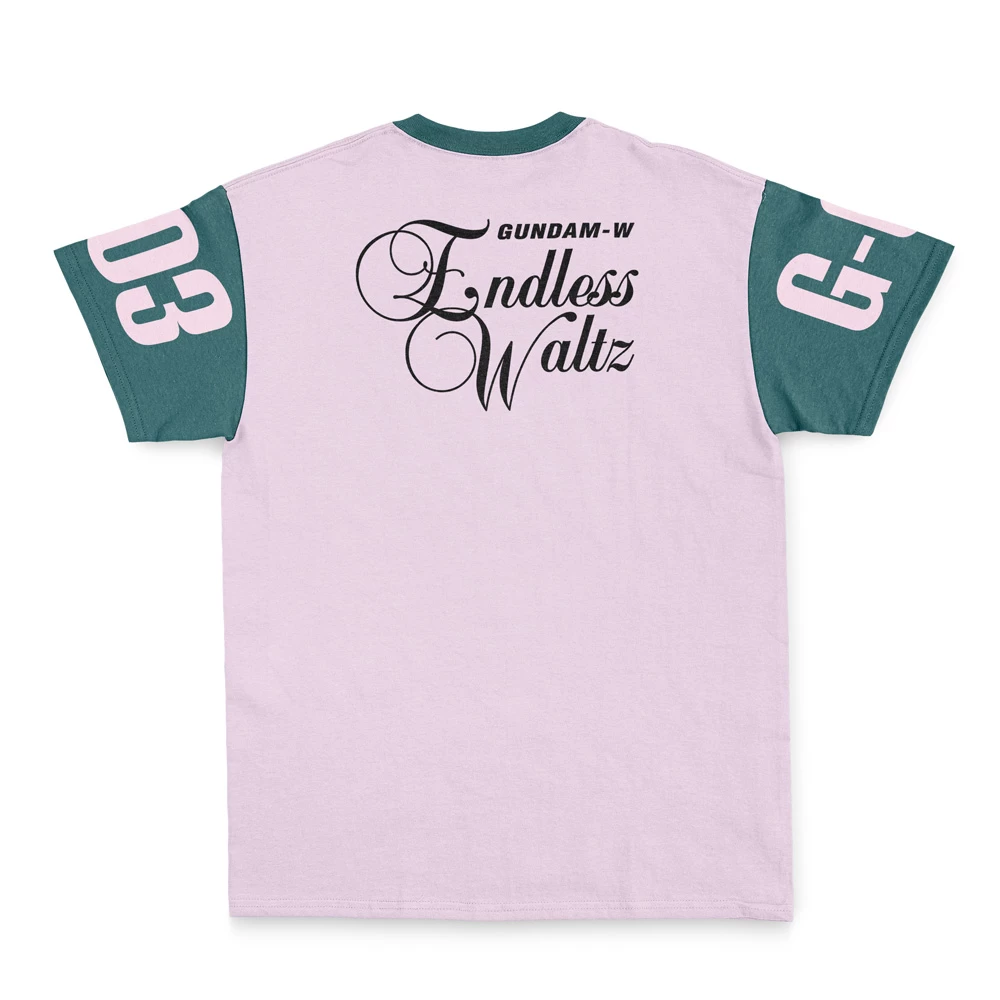 Heavyarms X Trowa Barton Gundam Wing Endless Waltz Streetwear T-Shirt - Image 3