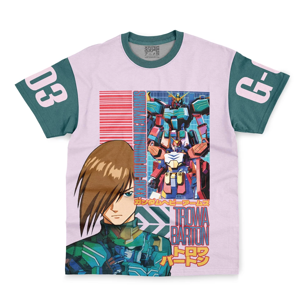 Heavyarms X Trowa Barton Gundam Wing Endless Waltz Streetwear T-Shirt - Image 2