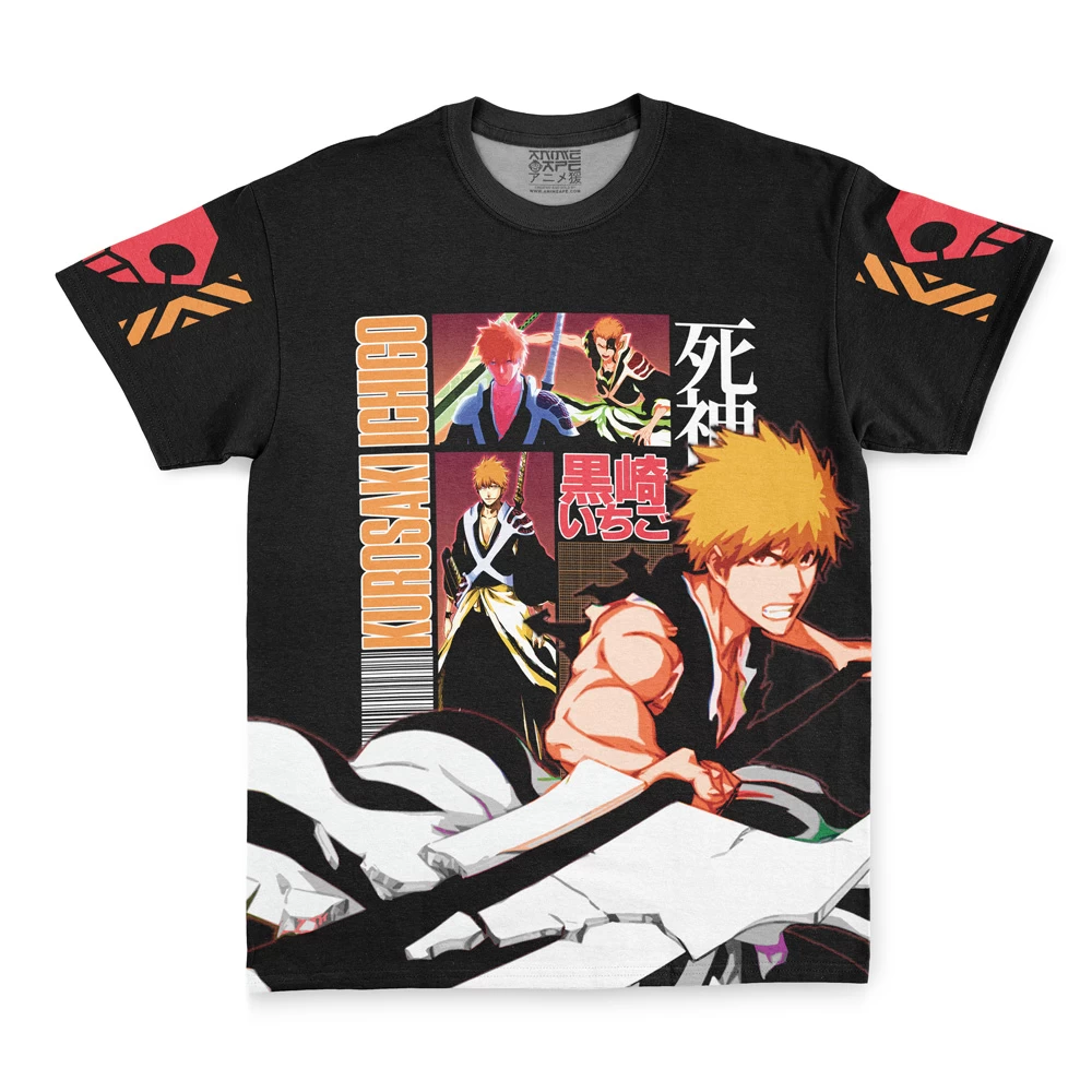 Kurosaki Ichigo TYBWA V3 Bleach Streetwear T-Shirt