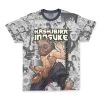 Hashibira Inosuke Manga Collage Demon Slayer Streetwear T-Shirt
