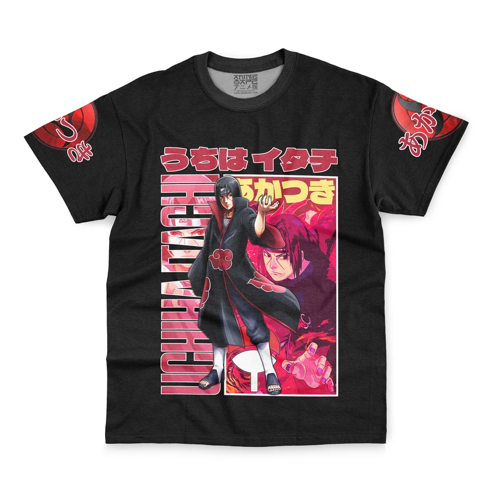 Uchiha Itachi Naruto Shippuden Streetwear T-Shirt - Image 2