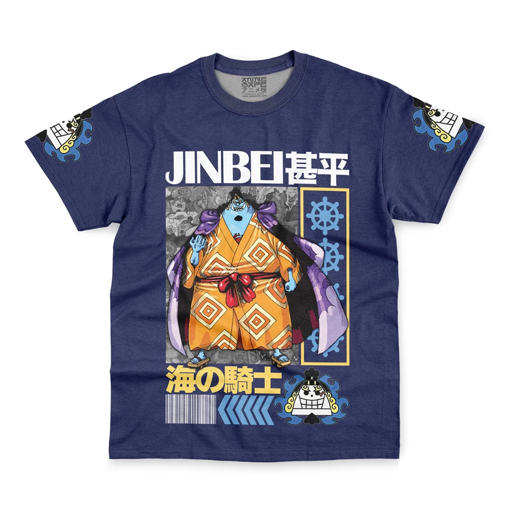 Jinbei One Piece Streetwear T-Shirt - Image 2