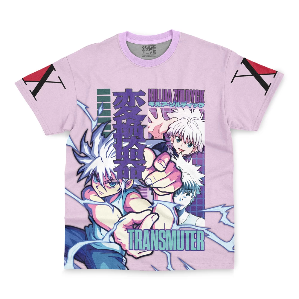 Killua Zoldyck V3 Hunter X Hunter Streetwear T-Shirt - Image 2