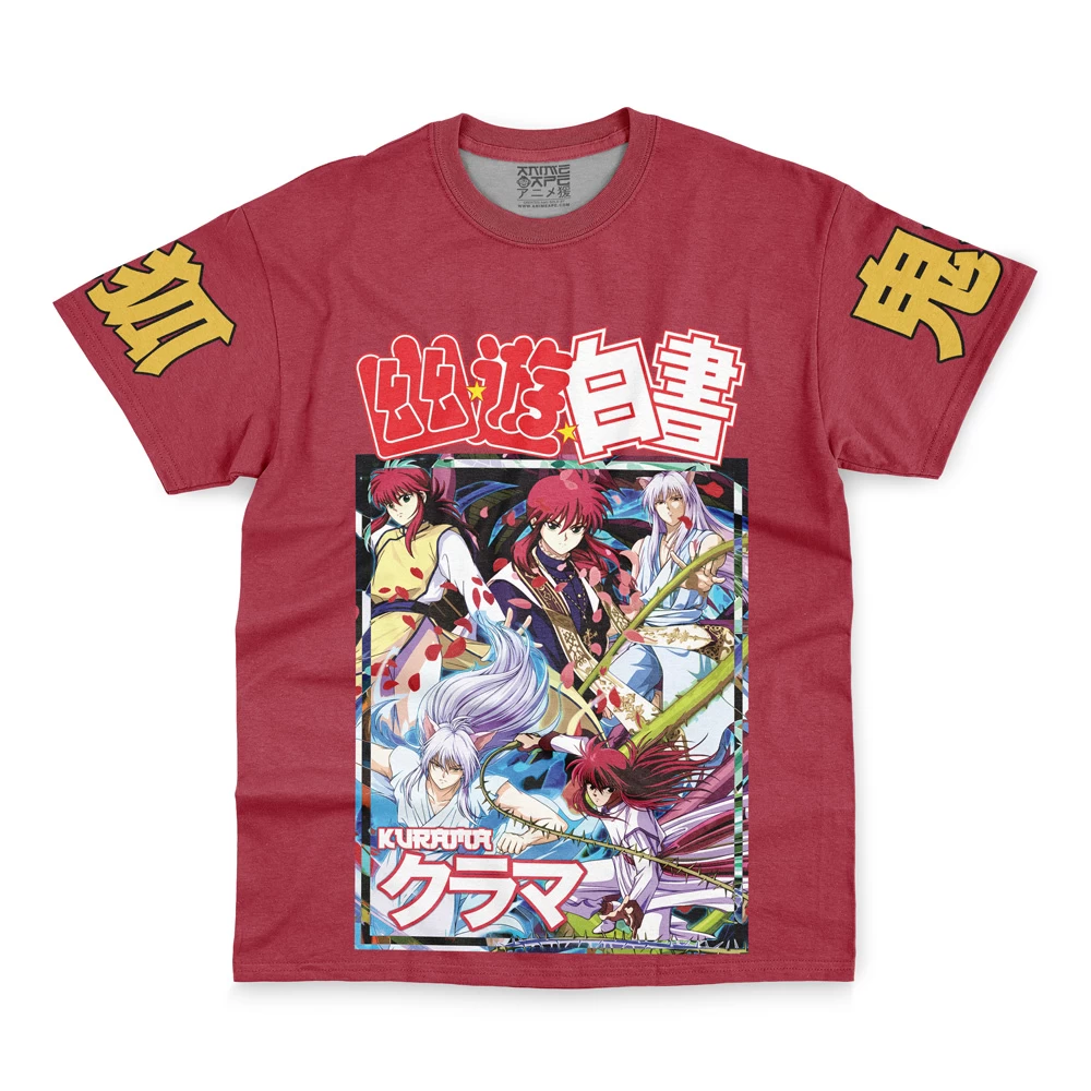 Yoko Kurama Yuyu Hakusho Streetwear T-Shirt - Image 2