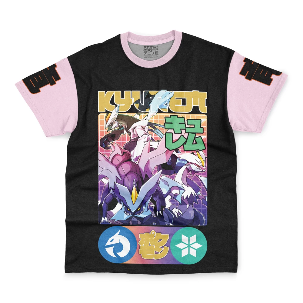 Kyurem Pokemon Streetwear T-Shirt - Image 2