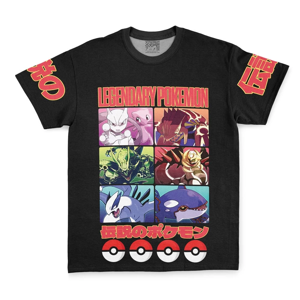 Legendary Pokemon Pokemon Streetwear T-Shirt