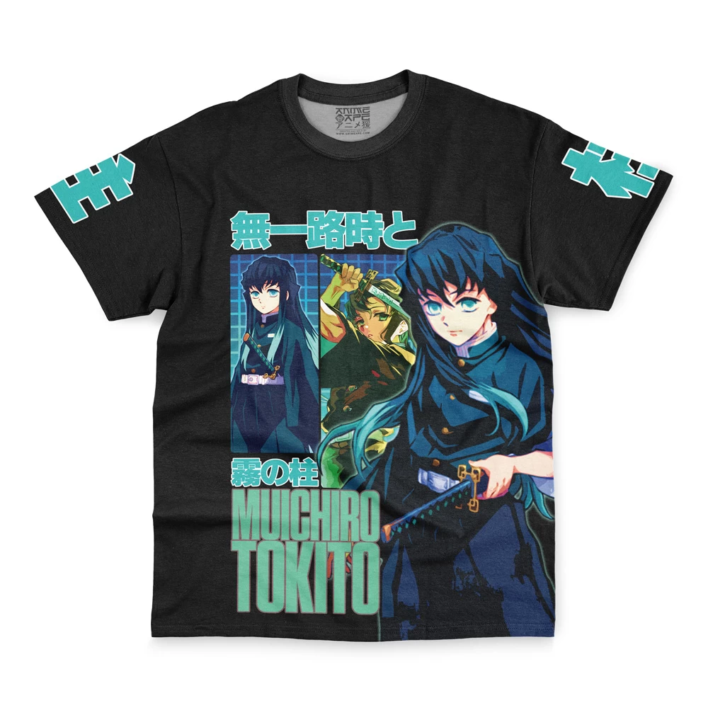 Muichiro Tokito V2 Demon Slayer Streetwear T-Shirt - Image 2