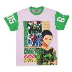 Nataku X Chang Wufei Gundam Wing Endless Waltz Streetwear T-Shirt
