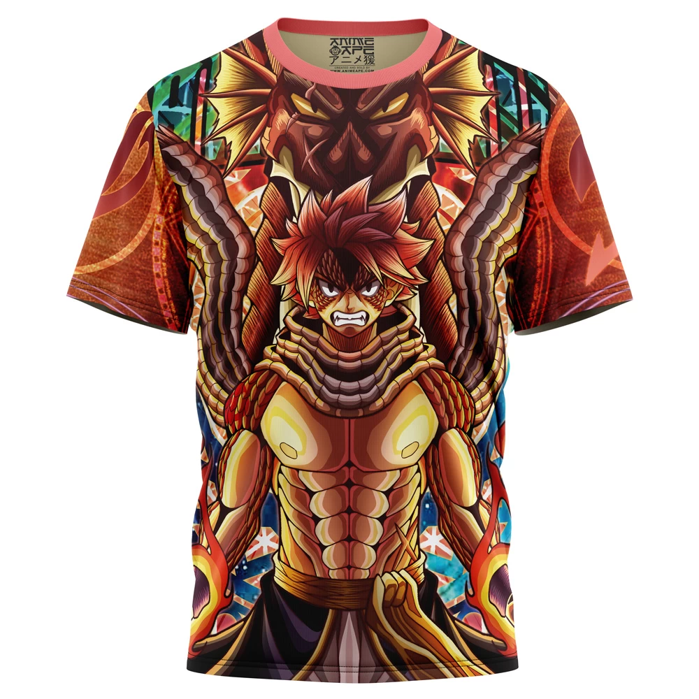 Trippy Natsu Dragneel X Igneel Fairy Tail T-Shirt