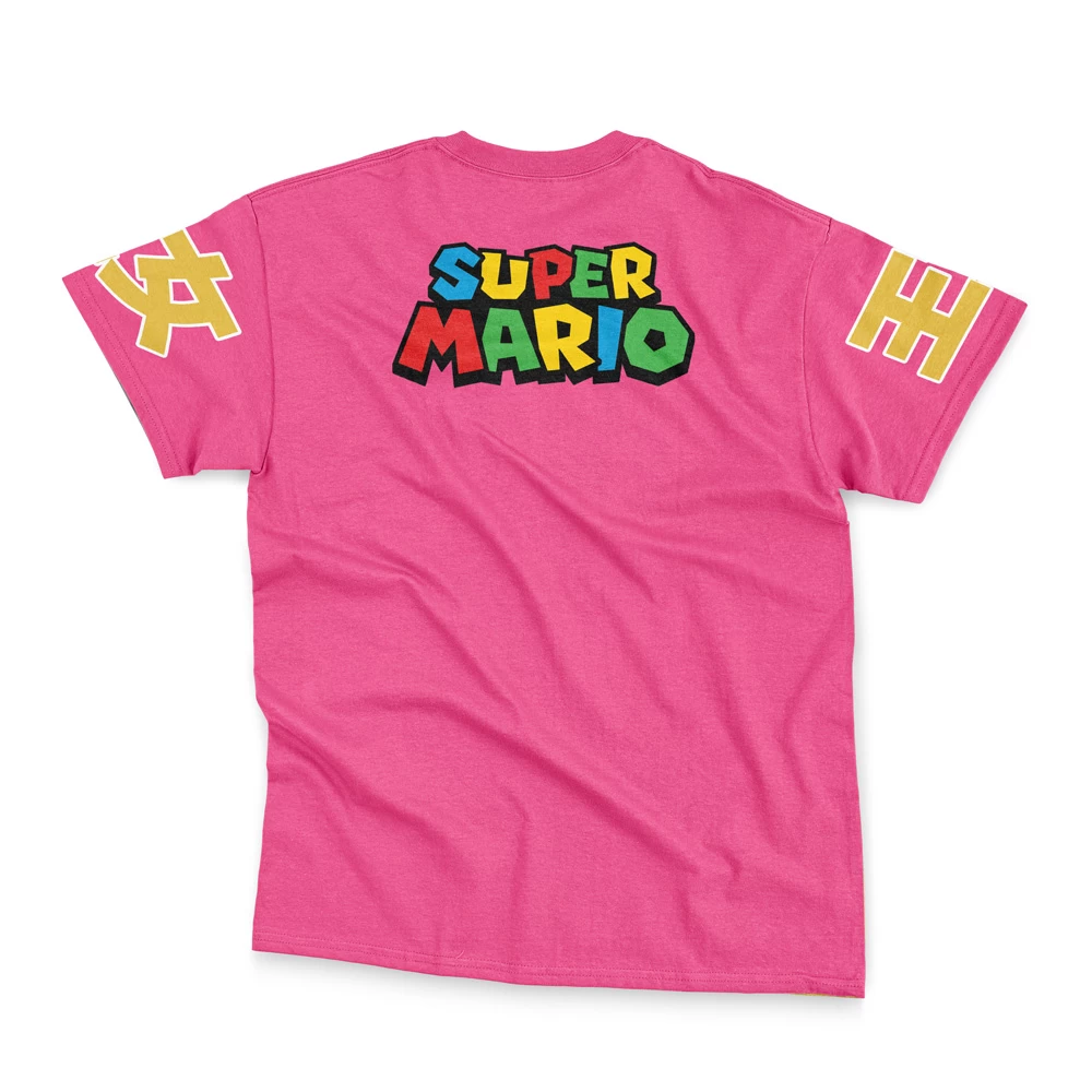 Peach Super Mario Streetwear T-Shirt - Image 4