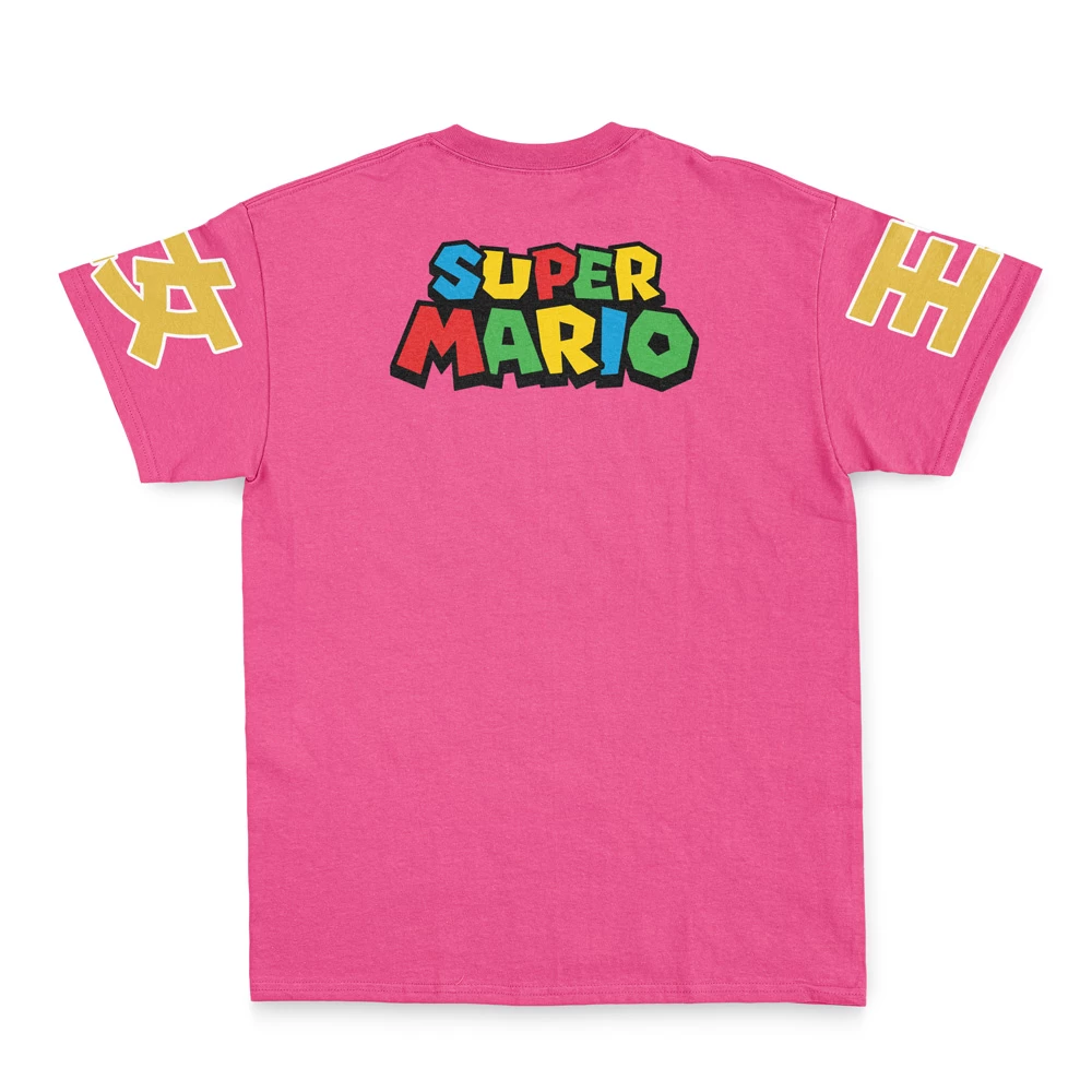 Peach Super Mario Streetwear T-Shirt - Image 3