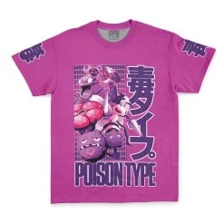 Poison Type Pokemon Streetwear T-Shirt