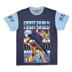 Rei Ayanami X Eva 00 Neon Genesis Evangelion Streetwear T-Shirt