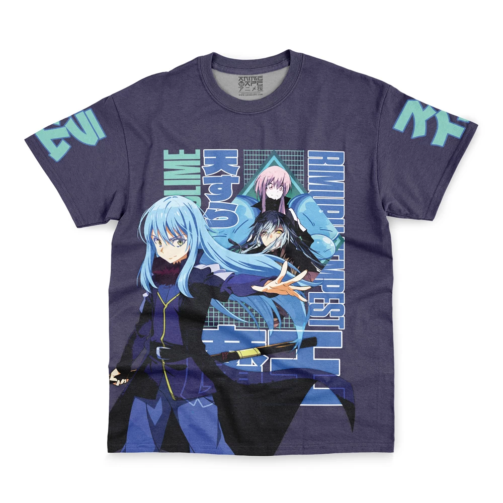 Rimuru Tempest V3 That Time I Got Reincarnated As A Slime Streetwear T-Shirt - Image 2