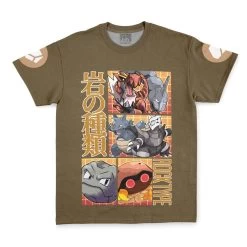 Rock Type Pokemon Streetwear T-Shirt