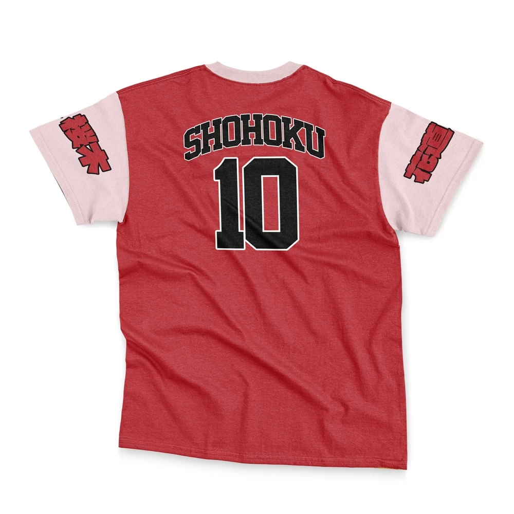Hanamichi Sakuragi Slam Dunk Streetwear T-Shirt - Image 4