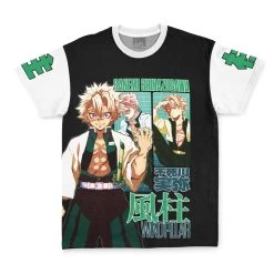 Sanemi Shinazugawa V2 Demon Slayer Streetwear T-Shirt