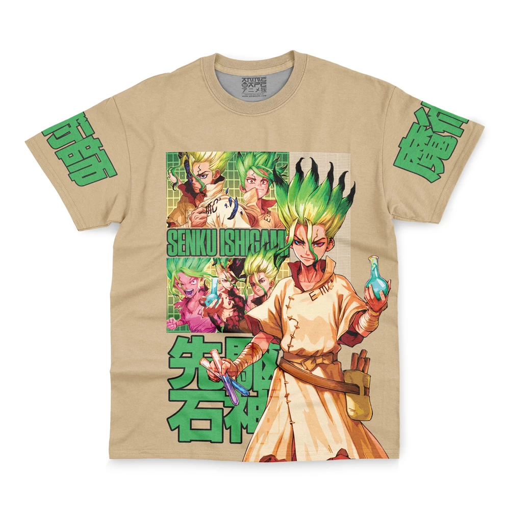 Senku Ishigami Dr. Stone Streetwear T-Shirt - Image 2