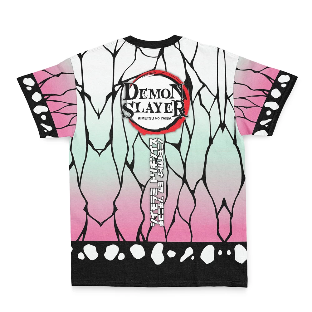 Kocho Shinobu Haori Demon Slayer Streetwear T-Shirt - Image 3