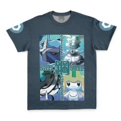 Steel Type Pokemon Streetwear T-Shirt