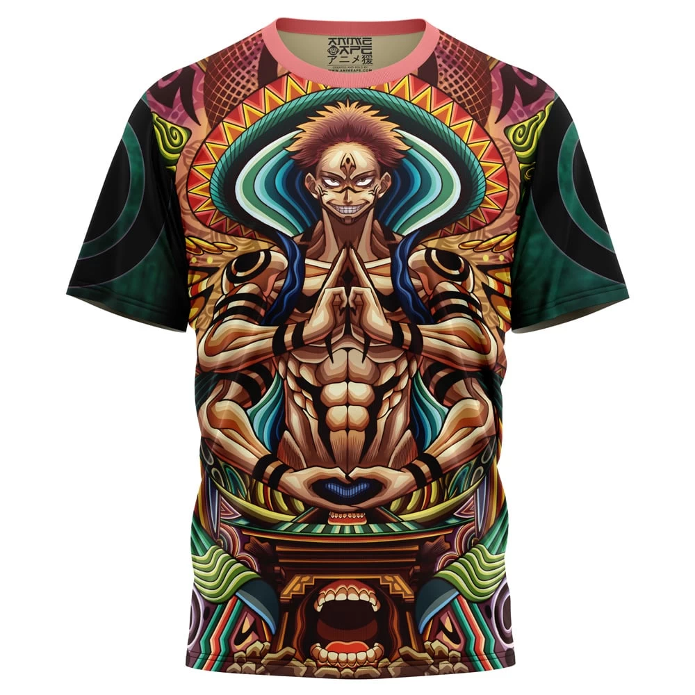 Trippy Ryomen Sukuna Jujutsu Kaisen T-Shirt