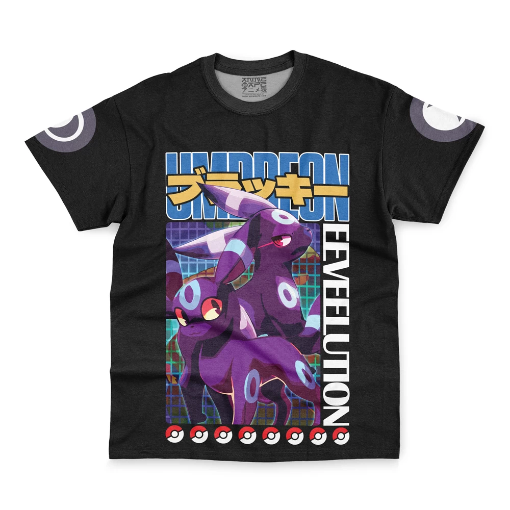 Umbreon V3 Pokemon Streetwear T-Shirt - Image 2