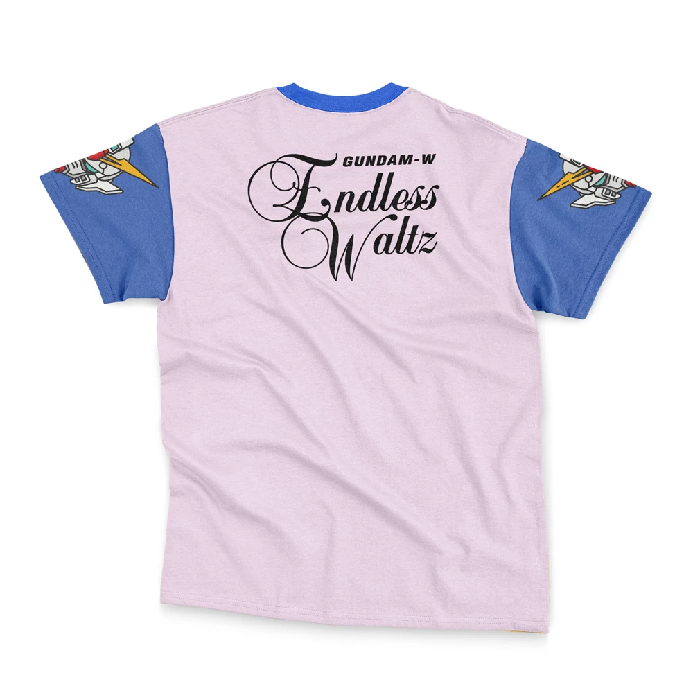 Heero Yuya X Wing Zero Gundam Wing Endless Waltz Streetwear T-Shirt - Image 4